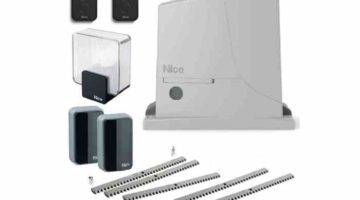 NICE ROX600KLT FULL полный комплект привода для откатных ворот